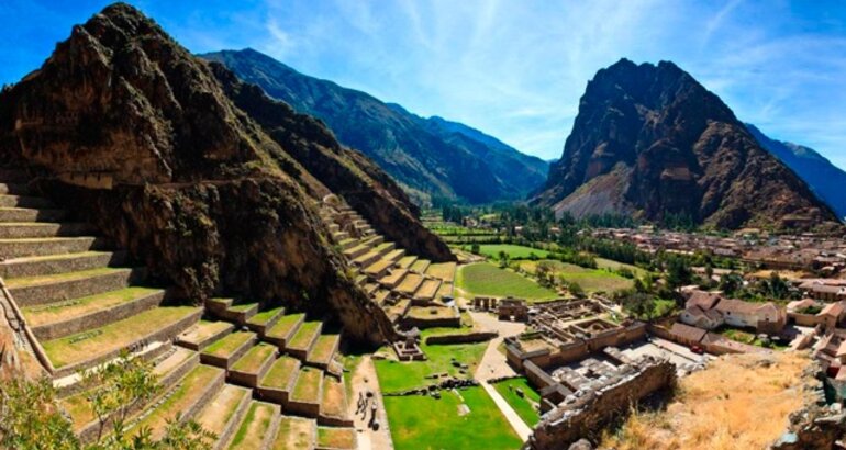 alle-sagaradi Ollantaytambo,